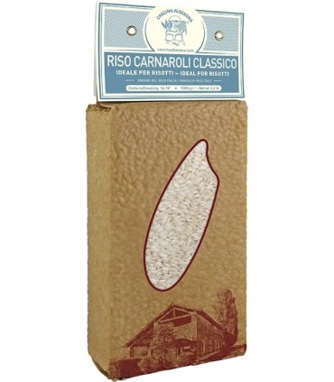 Riso Carnaroli Classico Cartone Ristorazione  10 x 1Kg sottovuoto